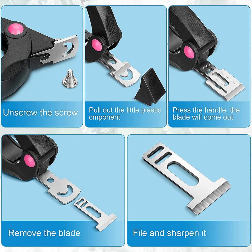 Professional Stainless Steel Nail Clipper for Acrylic & Gel Nails - Adjustable Fake Nail Trimmer with Comfort Grip - Perfect for Manicure, Nail Art & Salon Use at Home or Professional Settings