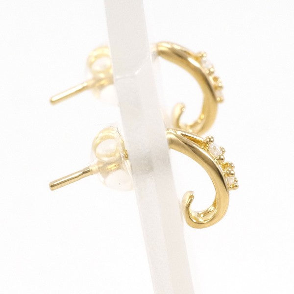 18K Yellow Gold Diamond Earrings for Women - Elegant Stud Earrings with Real Diamonds - Perfect for Weddings, Anniversaries & Special Occasions