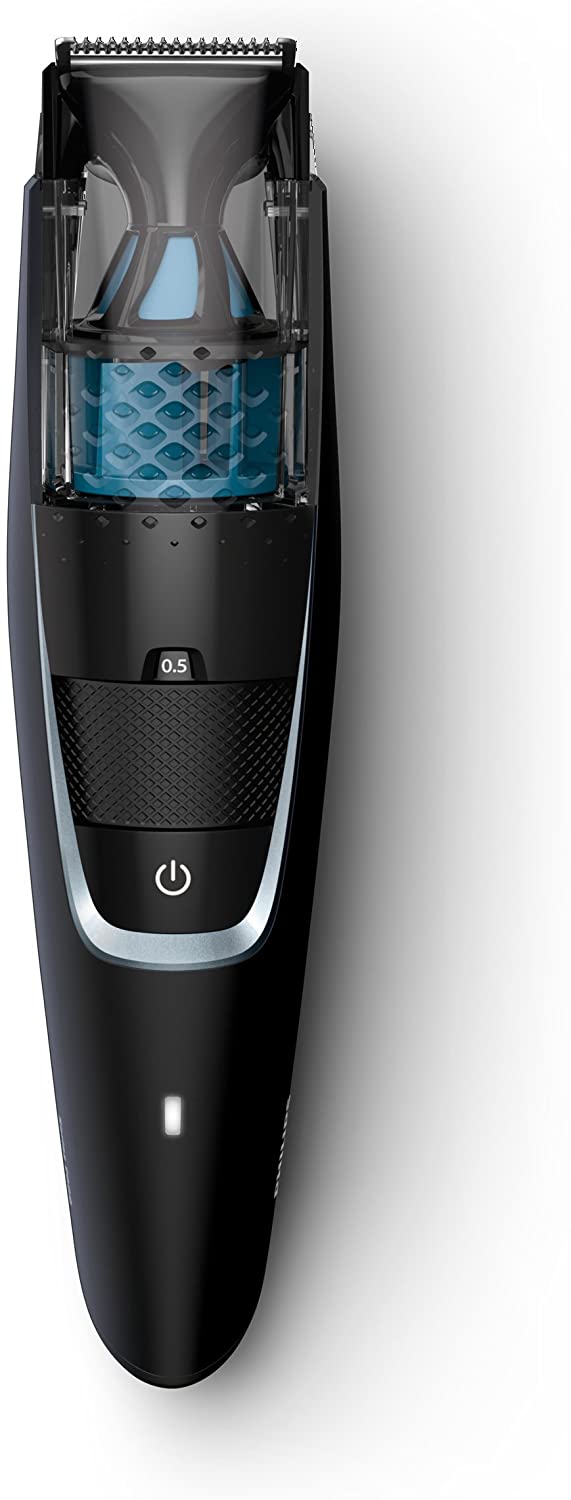 PHILIPS BT7201/15 Beard Trimmer with Vacuum - Refurbished with Home Essentials Warranty | Precision Grooming for Men at Home & Travel