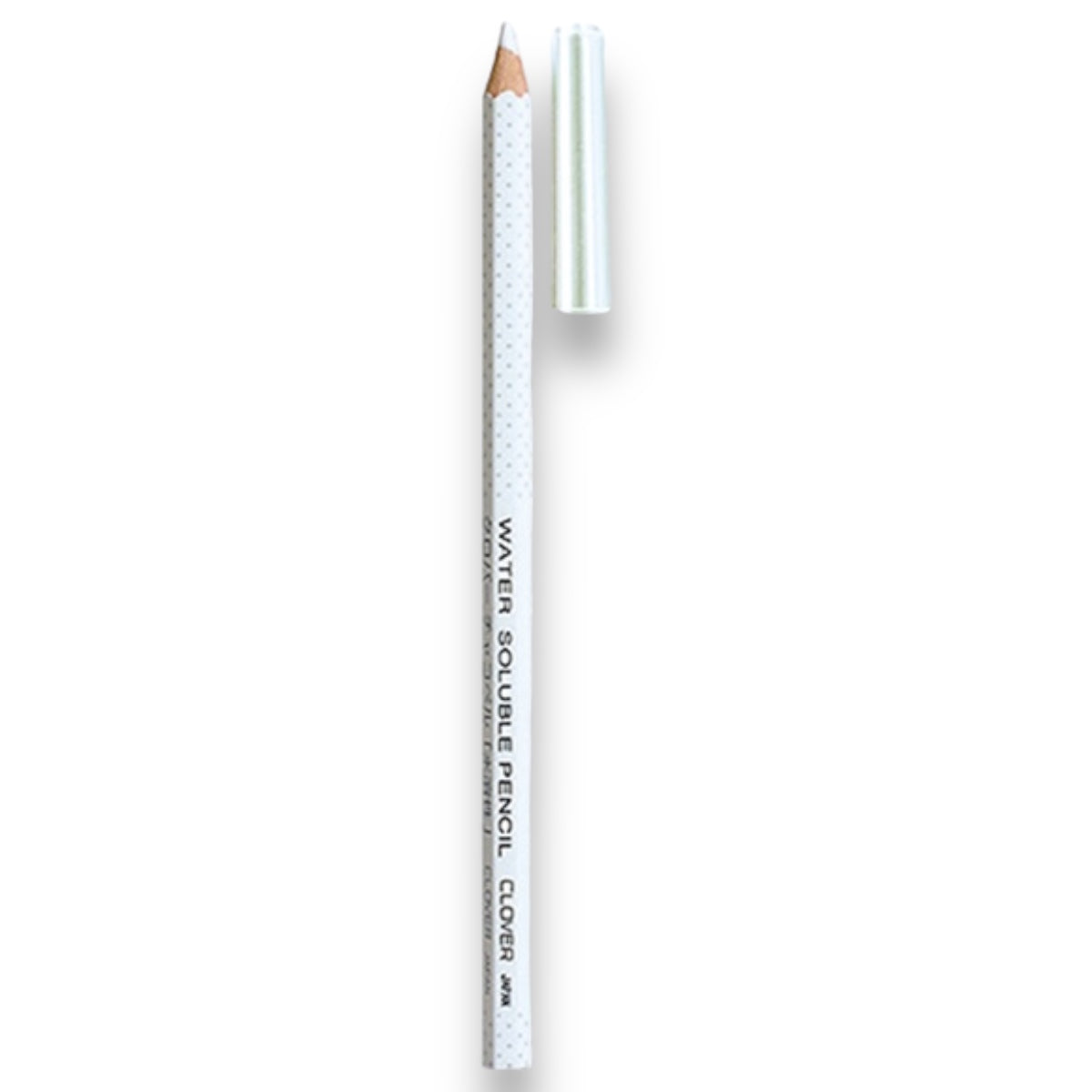 Clover Water Soluble White Marking Pencil - Perfect for Sewing, Quilting & Fabric Crafts - Easy Washable Fabric Marker for Temporary Patterns