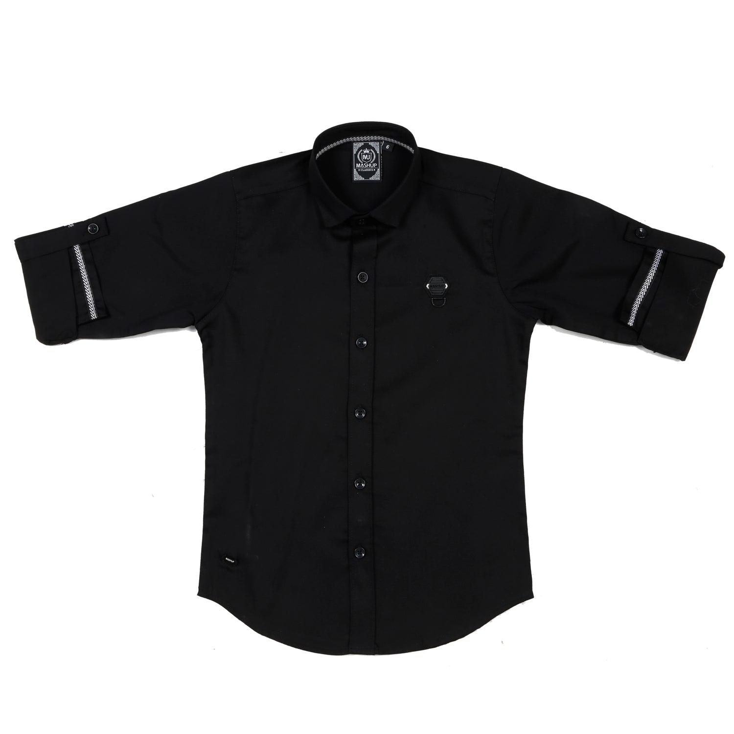 Stylish Black Casual Shirt for Men - Comfortable Cotton Blend Button Down Shirt - Perfect for Office, Date Night & Weekend Outfits