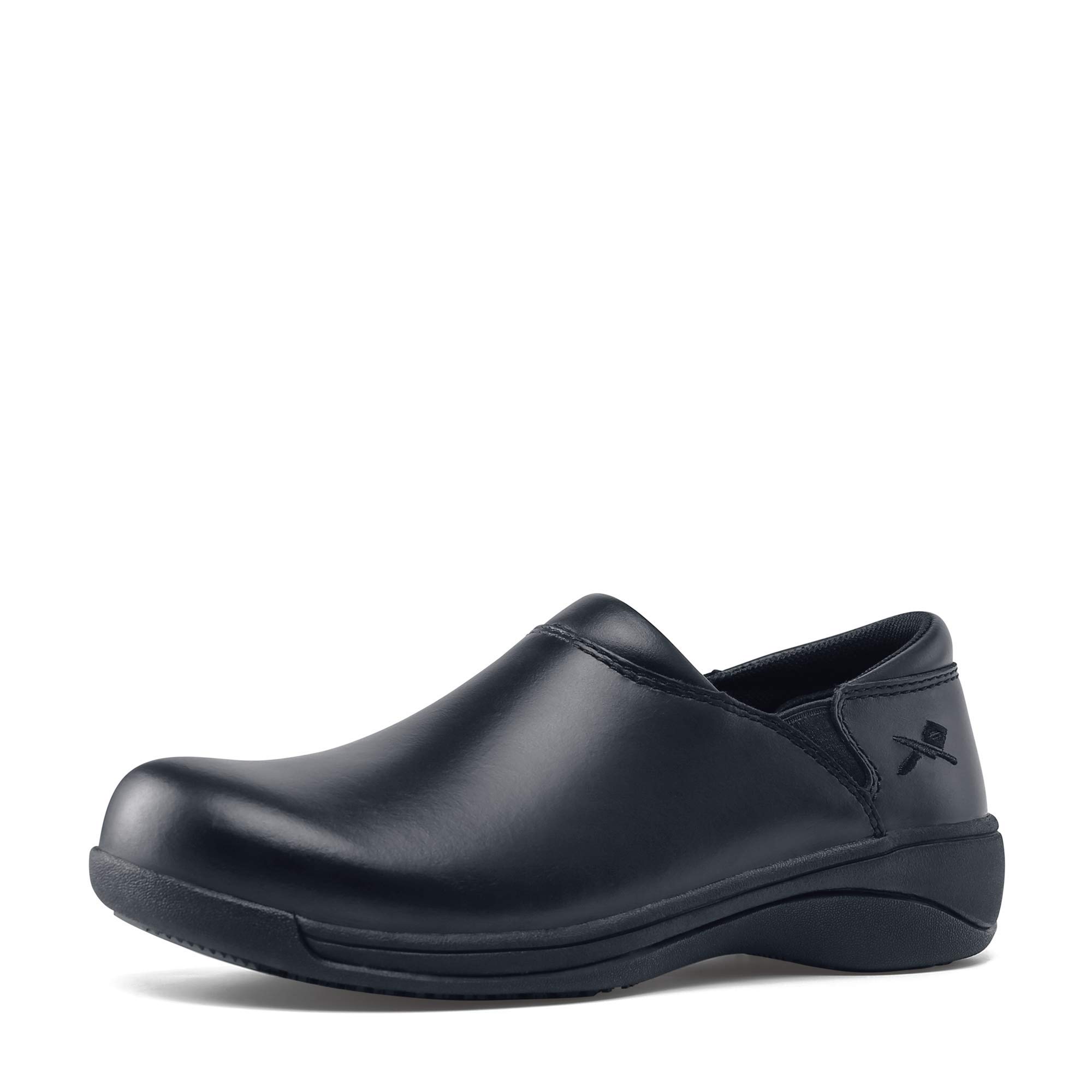 MOZO Women's Forza Non-Slip Work Shoes for Restaurant & Kitchen - Comfortable Slip-Resistant Food Service Shoes for Women - Size 9.5 B US - Perfect for Chefs, Waitresses & Hospital Workers