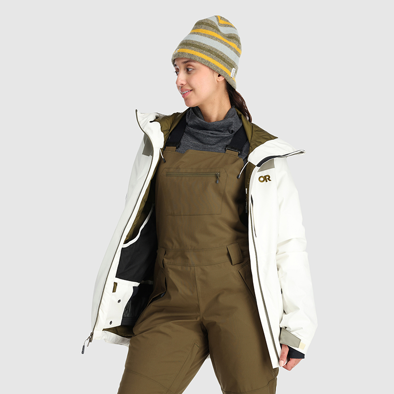 Women's Winter Snowcrew Jacket - Waterproof Windproof Insulated Ski Jacket for Cold Weather - Perfect for Skiing, Snowboarding & Outdoor Winter Activities