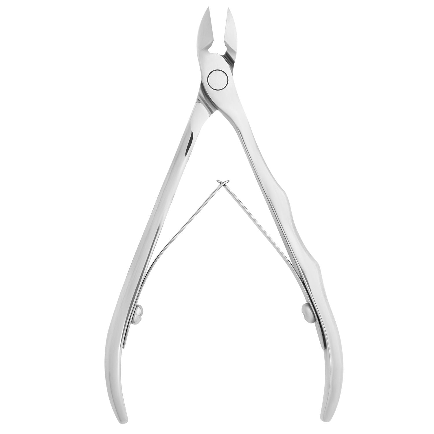 Staleks Professional Cuticle Nippers EXPERT 10 (9mm) - Precision Stainless Steel Manicure Tool for Salon & Home Nail Care