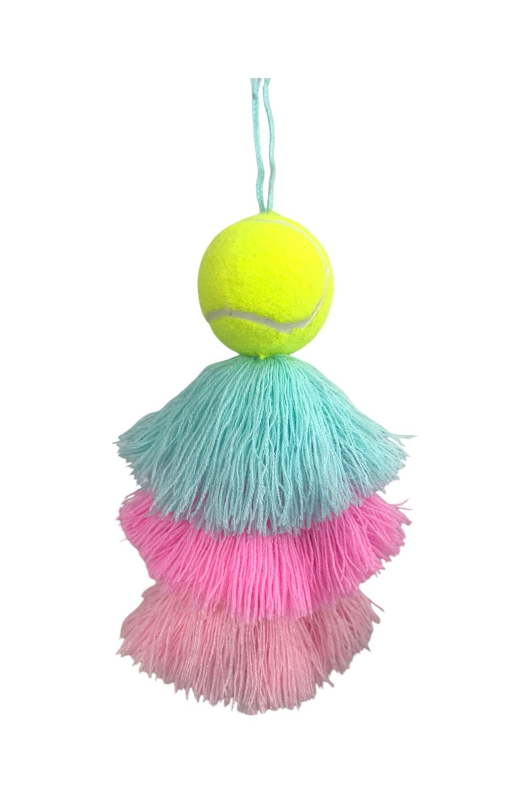 Tennis Ball Pom for Dogs - Durable Chew Toy for Small & Large Breeds - Fun Fetch & Training Accessory - Perfect for Outdoor Play & Indoor Exercise