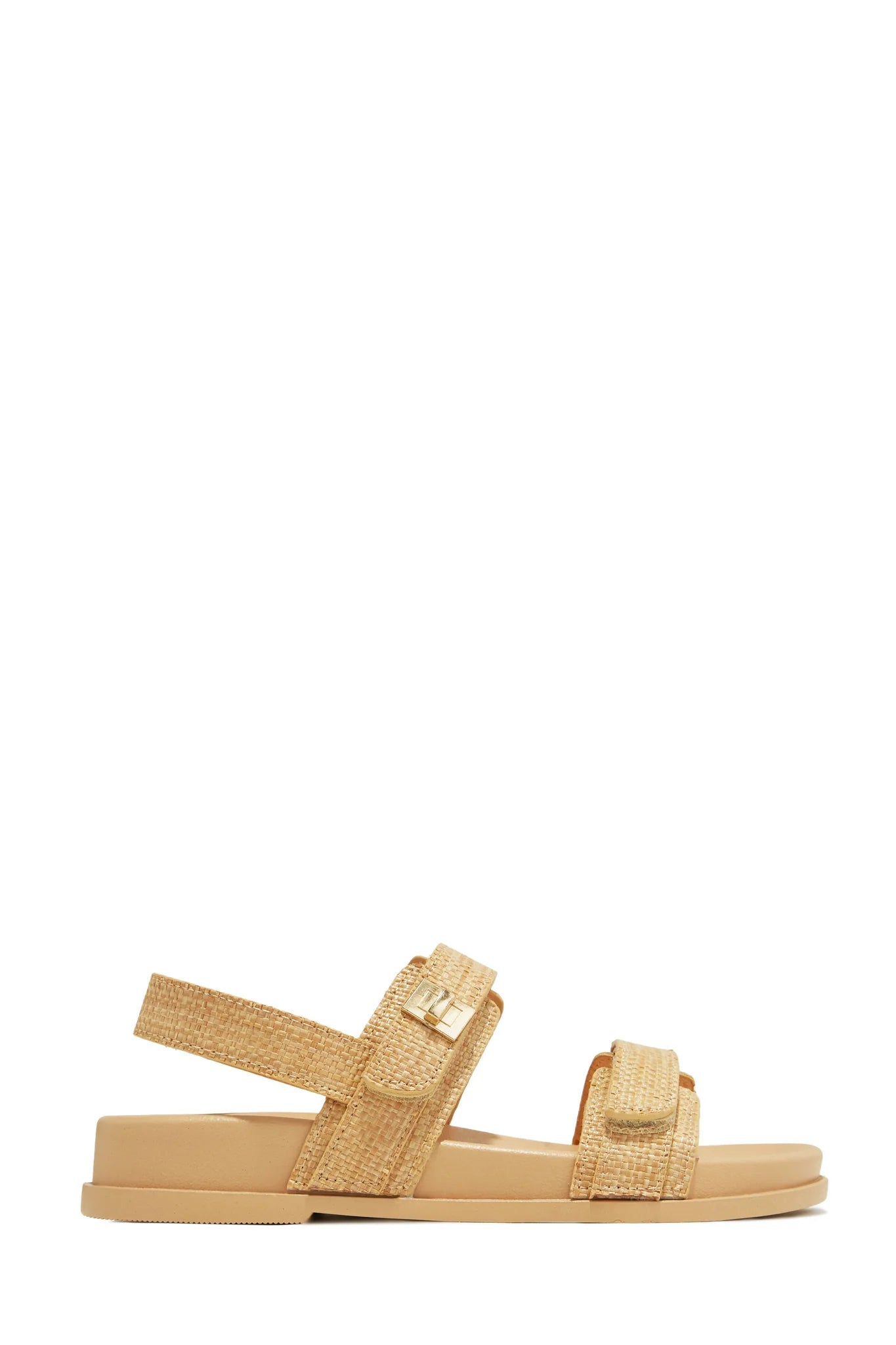 Clarita Women's Chunky Sandals - Natural Cork Sole, Comfortable Slide Sandals for Summer, Beach, Walking, and Casual Outfits