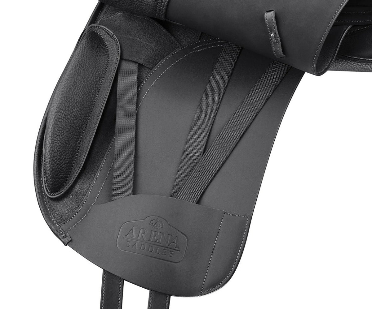 Premium Arena Dressage Saddle with HART Technology - Comfortable & Durable Equestrian Saddle for Professional Dressage Training & Competition