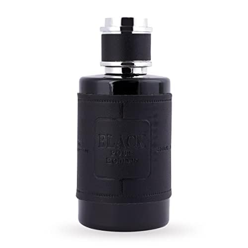 Prime Craft Parfums Black Pour Homme - Long Lasting Men's Cologne (100ml) | Premium Fragrance for Date Night, Office & Special Occasions