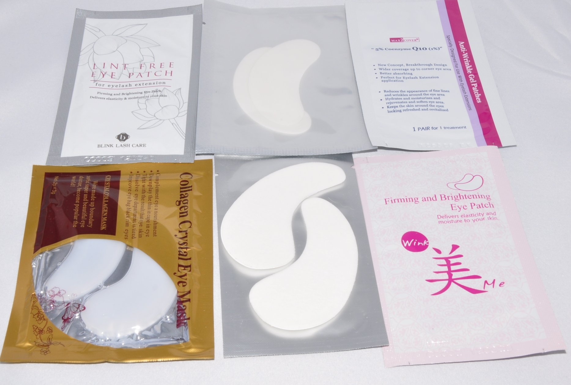 Professional Eyelash Extension Under Eye Pads - Winkme & Max2 Thin Pads for Sensitive Skin | Disposable Eye Protection for Lash Artists | Perfect for Salon, Spa & Home Lash Application