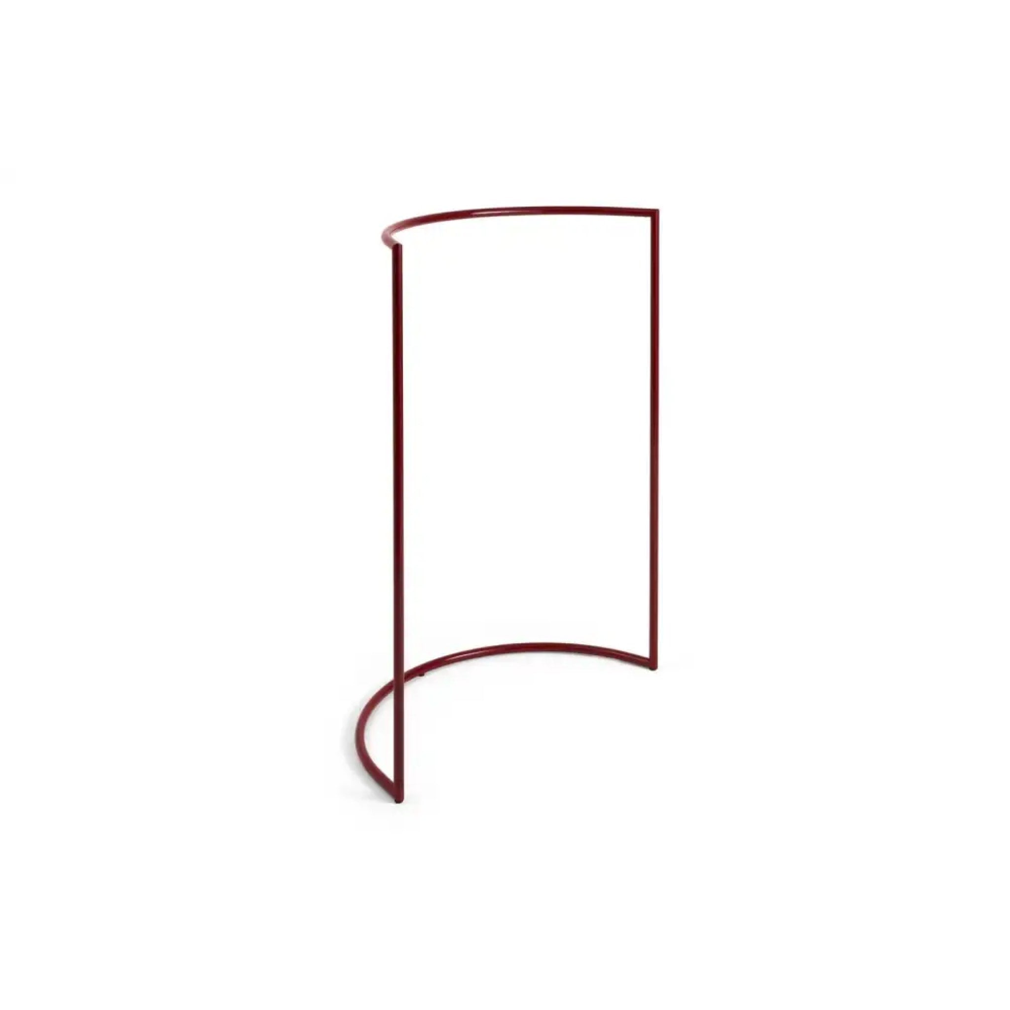 Stylish C-Shaped Maroon Red Coat Rack - Premium Wall Mounted Entryway Organizer for Hats, Jackets & Bags | Perfect for Home, Office & Dorm Decor