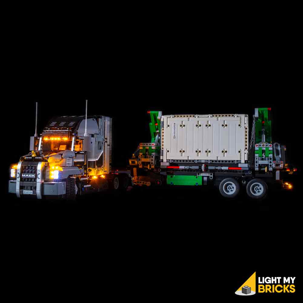 LEGO Mack Anthem #42078 1.0 Light Kit - LED Lighting Set for LEGO Trucks - Perfect for Night Displays & Model Showcases