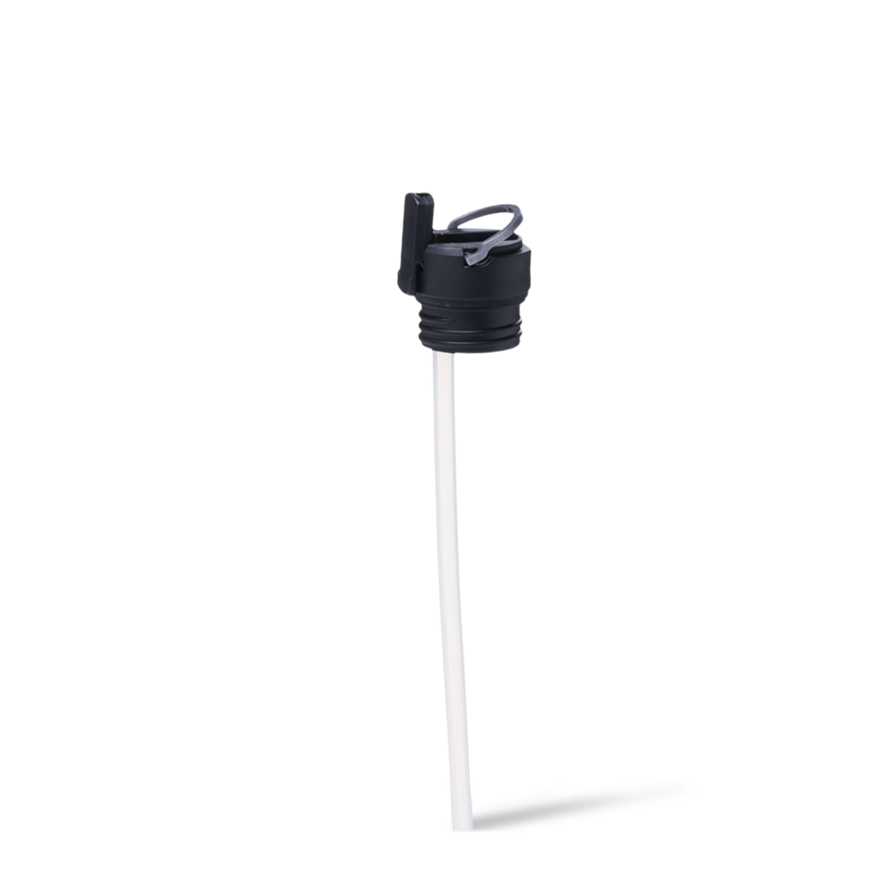 Stainless Steel Canteen Straw Cap for 9oz, 16oz, 25oz Water Bottles - Leak-Proof & Durable Lid for Outdoor, Camping, Hiking & Travel