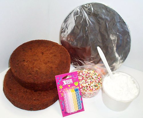 Scott's Cakes DIY Cake Kit - Carrot Cake with Vanilla Icing | Homemade Baking Supplies for Birthdays, Parties & Family Gatherings