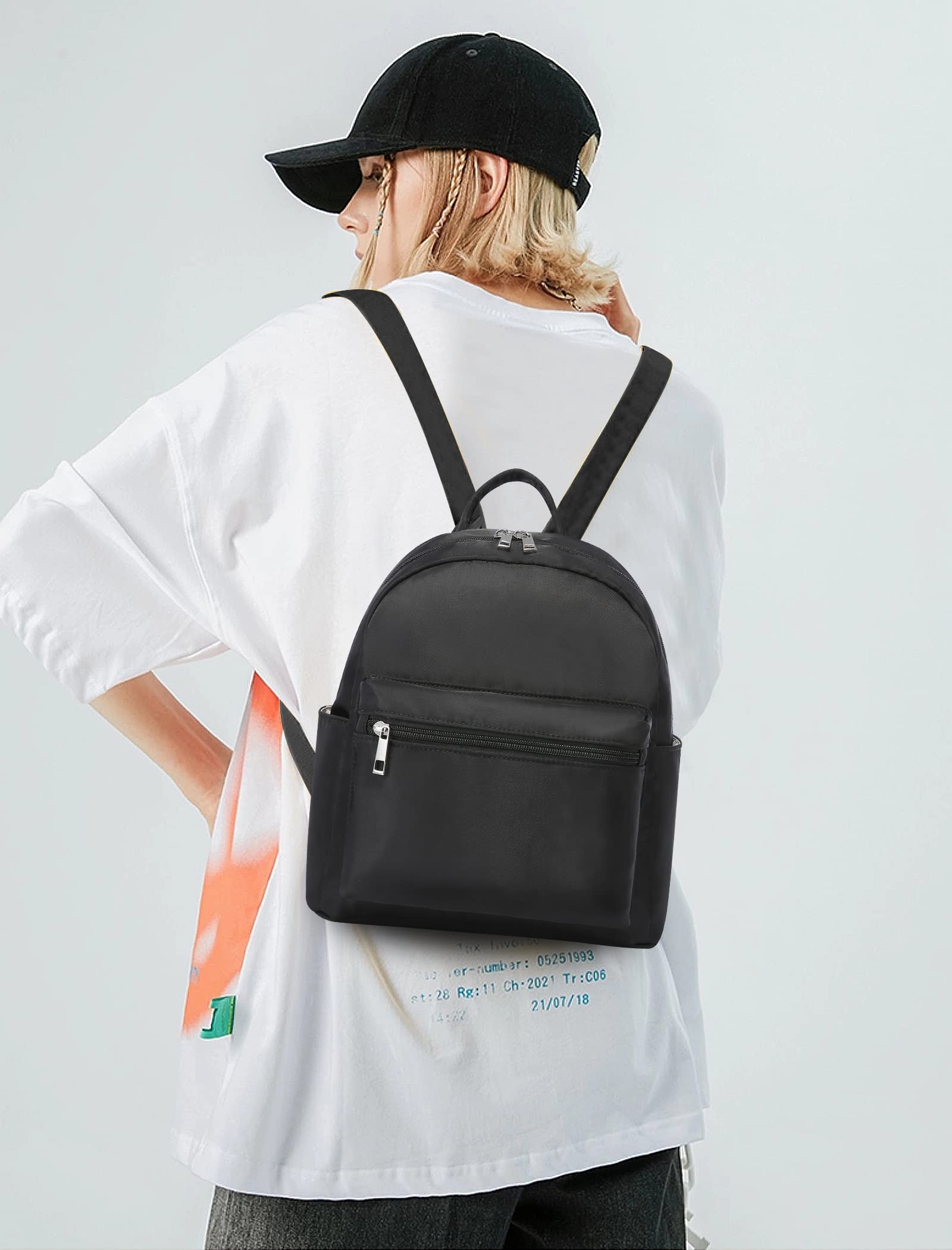 LOVEVOOK Mini Backpack for Women - Lightweight Waterproof Small Backpack Purse for Daily Use, Travel, Work & School | Compact Durable Women's Shoulder Bag
