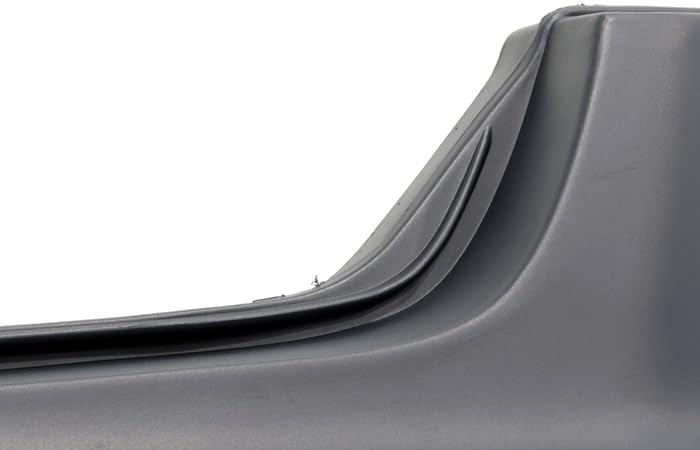 1996-1998 Honda Civic Front Bumper Cover - Primed Replacement Part for Sedan & Coupe Models - Perfect for Collision Repair & Car Restoration Projects