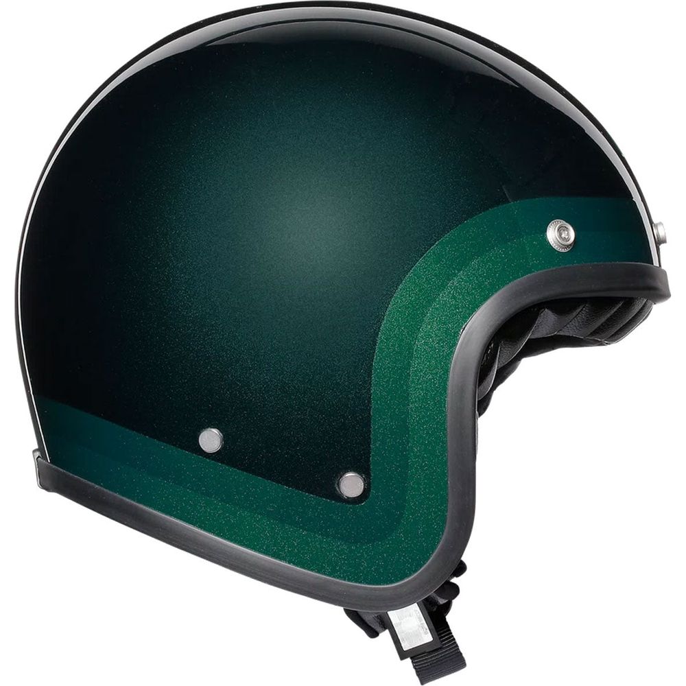 AGV X70 Trofeo Green Full Face Motorcycle Helmet - DOT & ECE Certified for Safety - High-Performance Racing & Street Riding - Lightweight & Aerodynamic Design