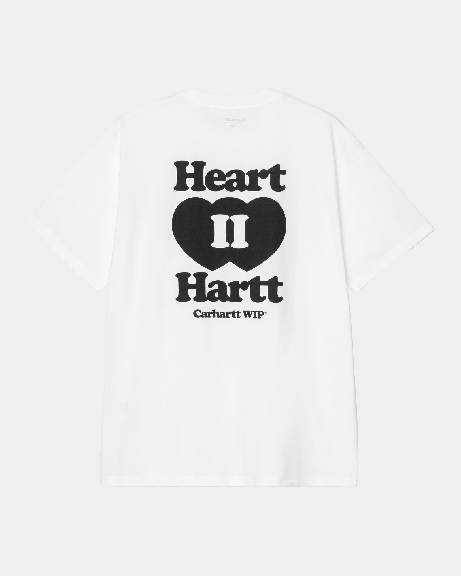 Heart II Hartt T-Shirt for Women - Soft Cotton Crewneck Tee - Casual Comfort Fit - White - Perfect for Everyday Wear, Workouts & Outings