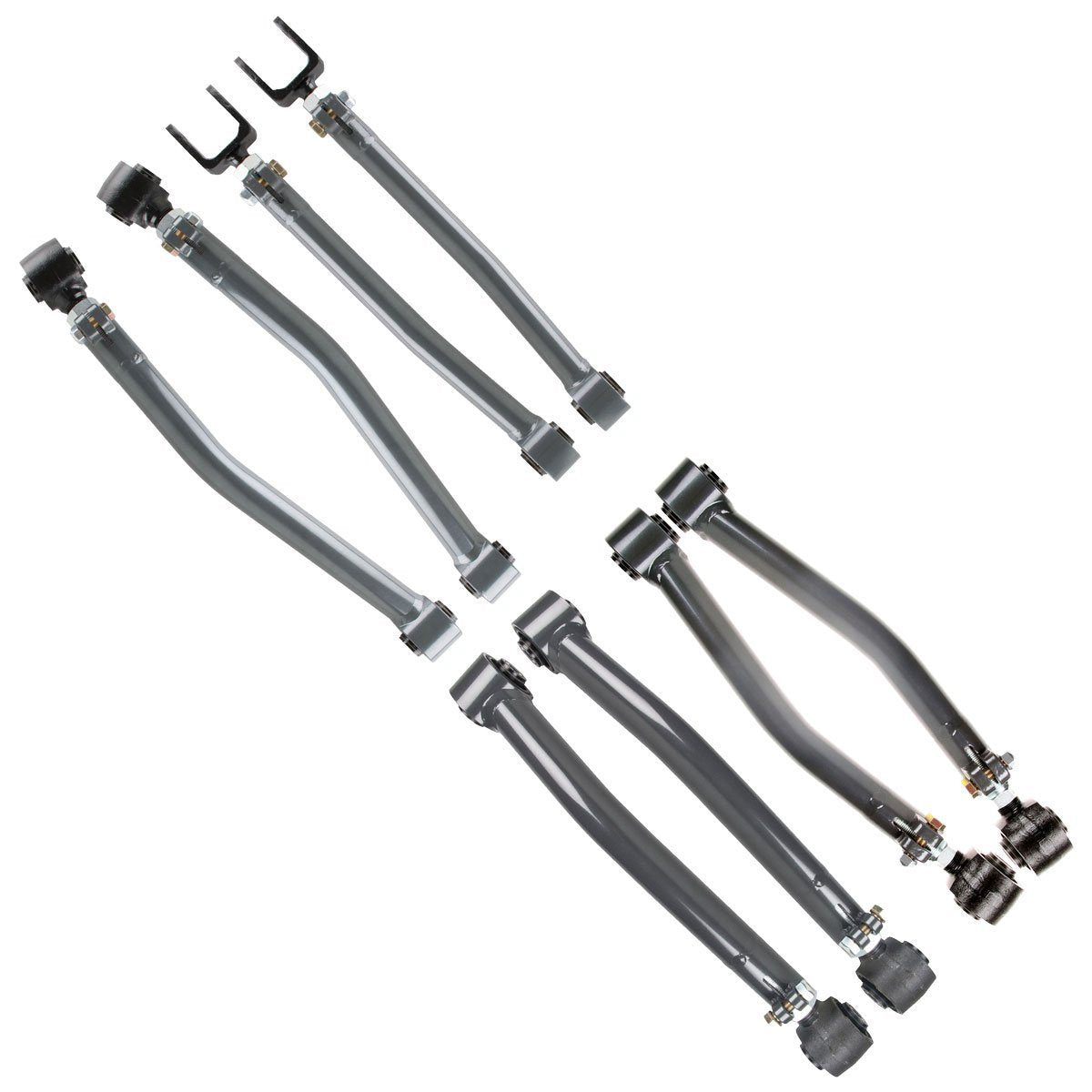 Adjustable Control Arm Kit for 2018-2023 Jeep Wrangler JL - Heavy Duty Suspension Upgrade for Off-Roading & Rock Crawling