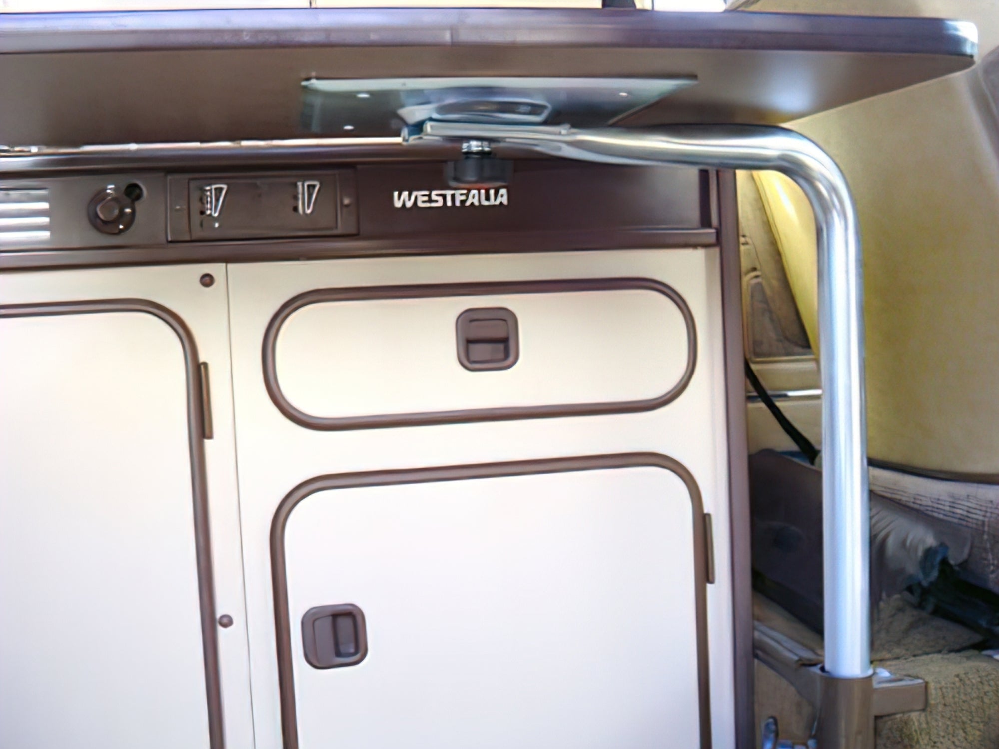 Vanagon Westfalia Replacement Front Table Leg - Durable Metal Table Support for VW Camper Van Interior - Perfect for Dining, Workspace & Van Life Adventures