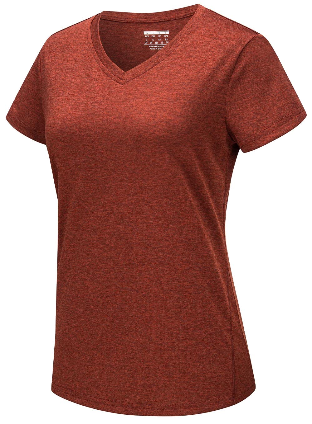 TACVASEN Women's Short Sleeve Running Shirts - Lightweight Quick Dry Activewear T-Shirts for Hiking, Jogging & Outdoor Sports | Breathable Workout Top for Gym, Yoga & Summer Activities
