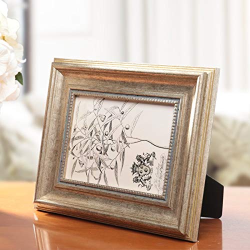 4 Inch & 7 Inch Elegant Photo Frame - Desktop Picture Frame for Baby Photos, Family Portraits & Home Decor | Perfect for Nursery, Office Desk & Gift Giving