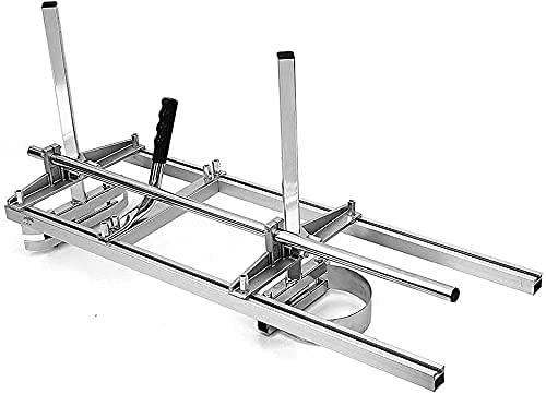 Holzfforma 48 Inch Portable Chainsaw Mill - Planking Milling Saw Log Equipment for DIY Woodworking - Fits Bar Sizes 14'' to 48'' - Perfect for Lumber Cutting, Firewood Processing & Outdoor Projects