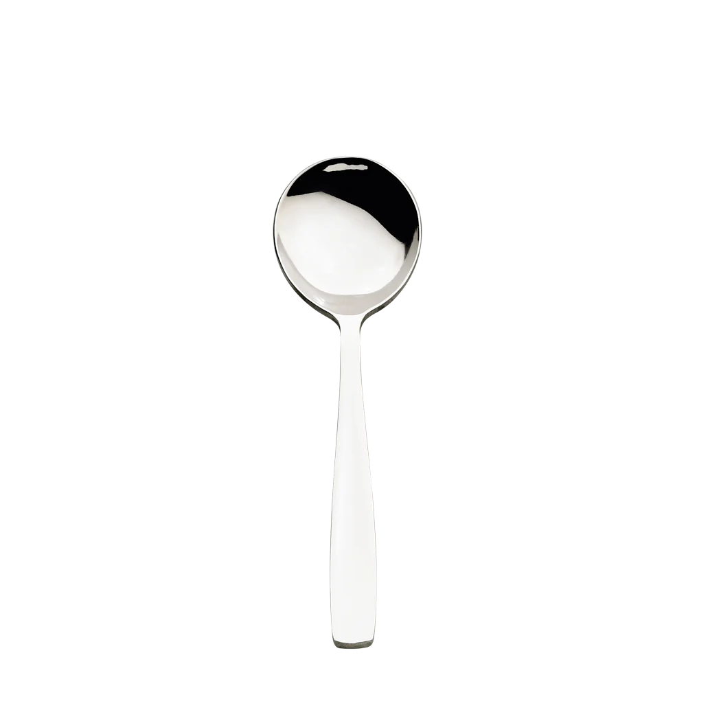 Browne Modena Bouillon Spoon - Premium Round Soup Spoon for Fine Dining, Restaurants & Elegant Table Settings