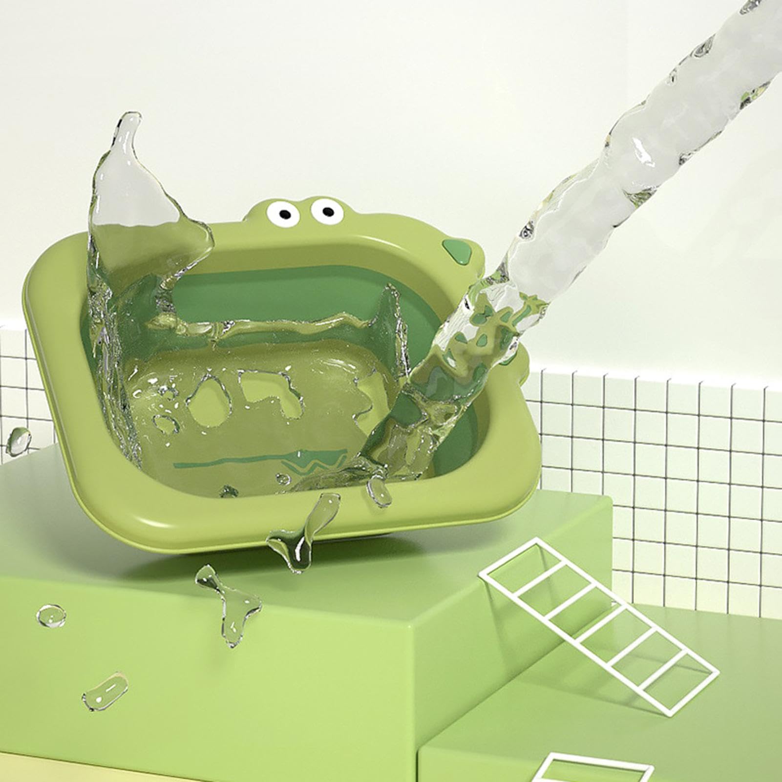 Cartoon Kids Wash Basin - 2.5L Multi-Purpose Baby Bath Tub for Washing, Bathing & Playtime | Portable Bathing Bowl for Infants & Toddlers | Perfect for Bath Time, Hand Washing & Sensory Play Activities