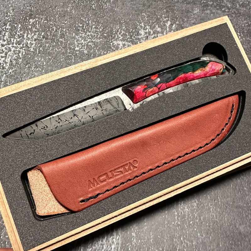 Mcusta Platinum Label Custom VG-10 Core Wood Handle 7.125