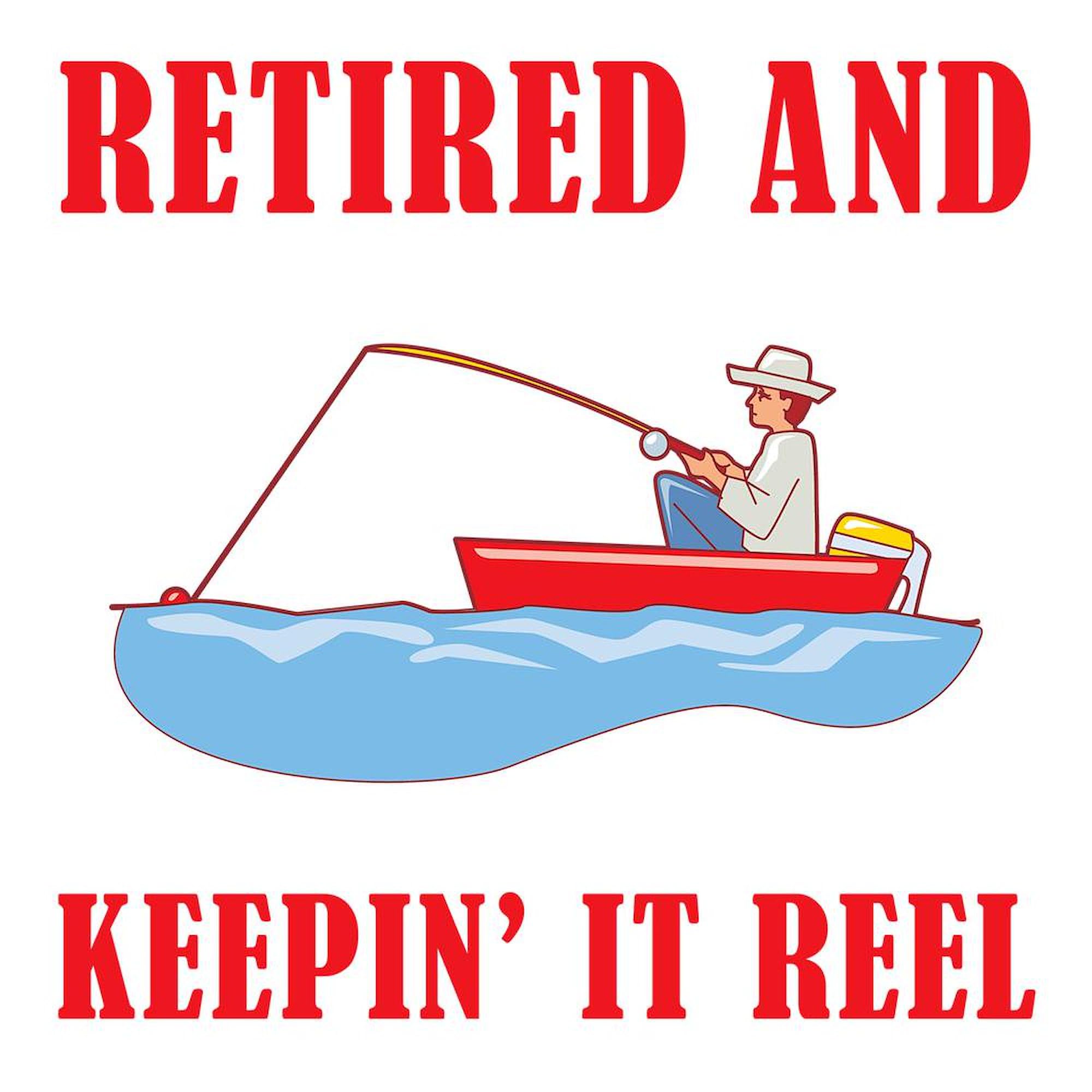 Funny Fishing Retirement Coffee Mug - 20 oz Large Ceramic Mega Mug for Coffee, Tea & Hot Drinks - Perfect Gift for Retirees & Fishing Enthusiasts