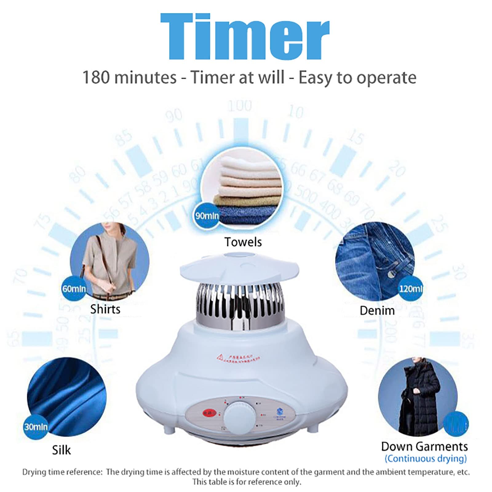 1000W Electric Clothes Dryer - Fast Drying Heated Airer with Timer, 15kg Capacity | Energy Efficient Pink Wardrobe Drying Rack for Indoor Laundry | Perfect for Apartments, Dorms & Small Spaces During Winter & Rainy Days