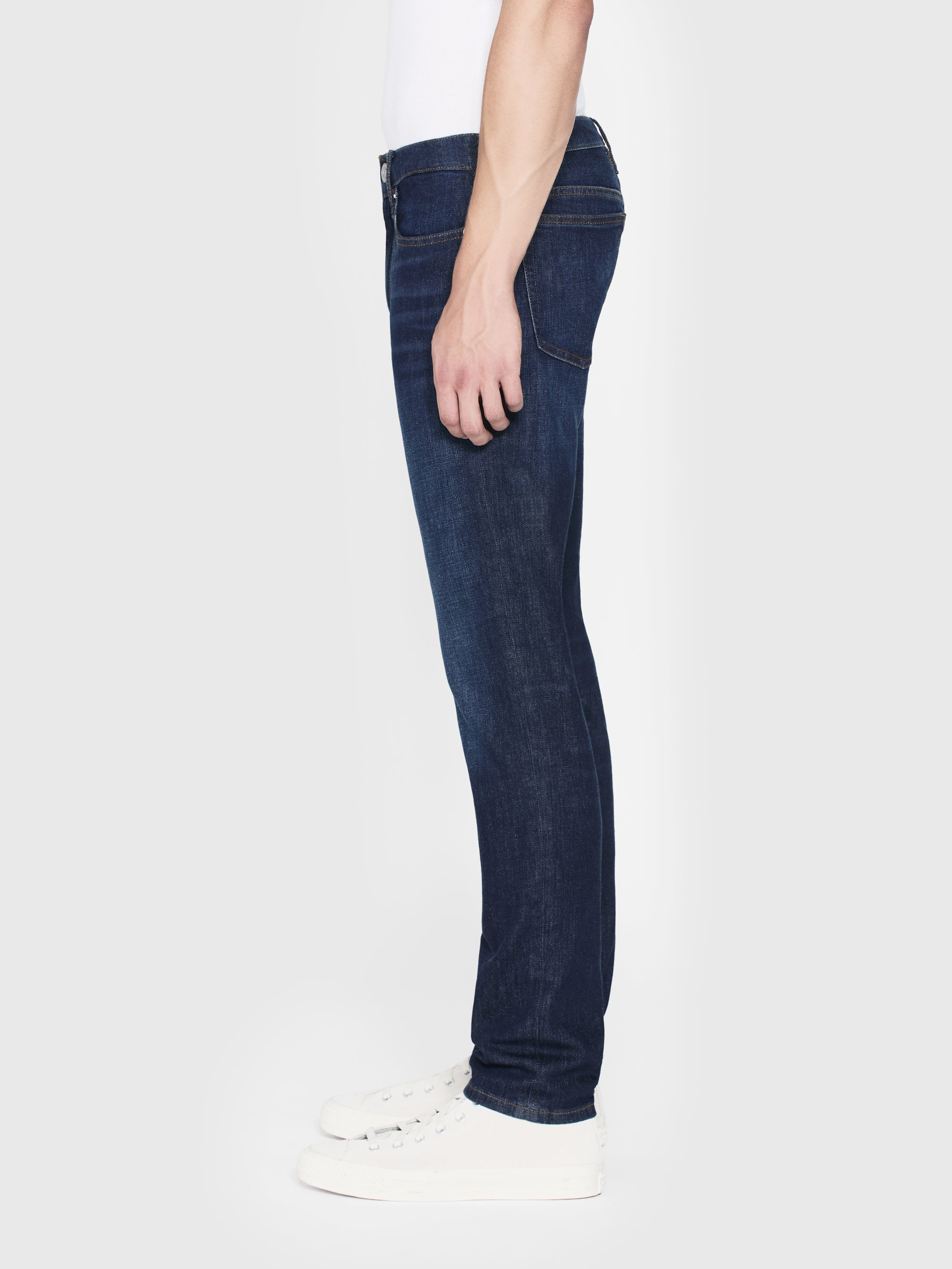 L'Homme Slim Gleam Men's Slim Fit Jeans - Stylish & Comfortable Denim Pants for Casual Wear & Night Out