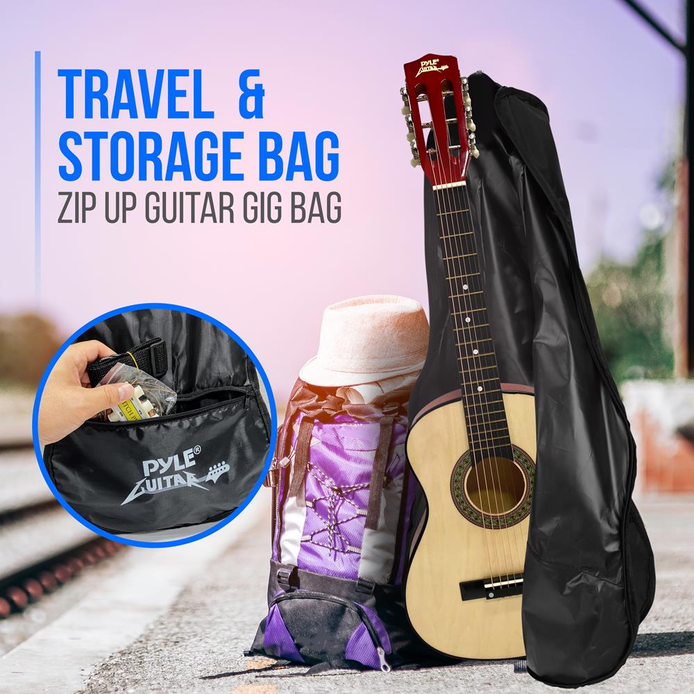 Best 6 String Acoustic Guitar Kit for Beginners - Complete Starter Set with Case, Tuner & Picks - Perfect for Learning, Practice & Home Performances