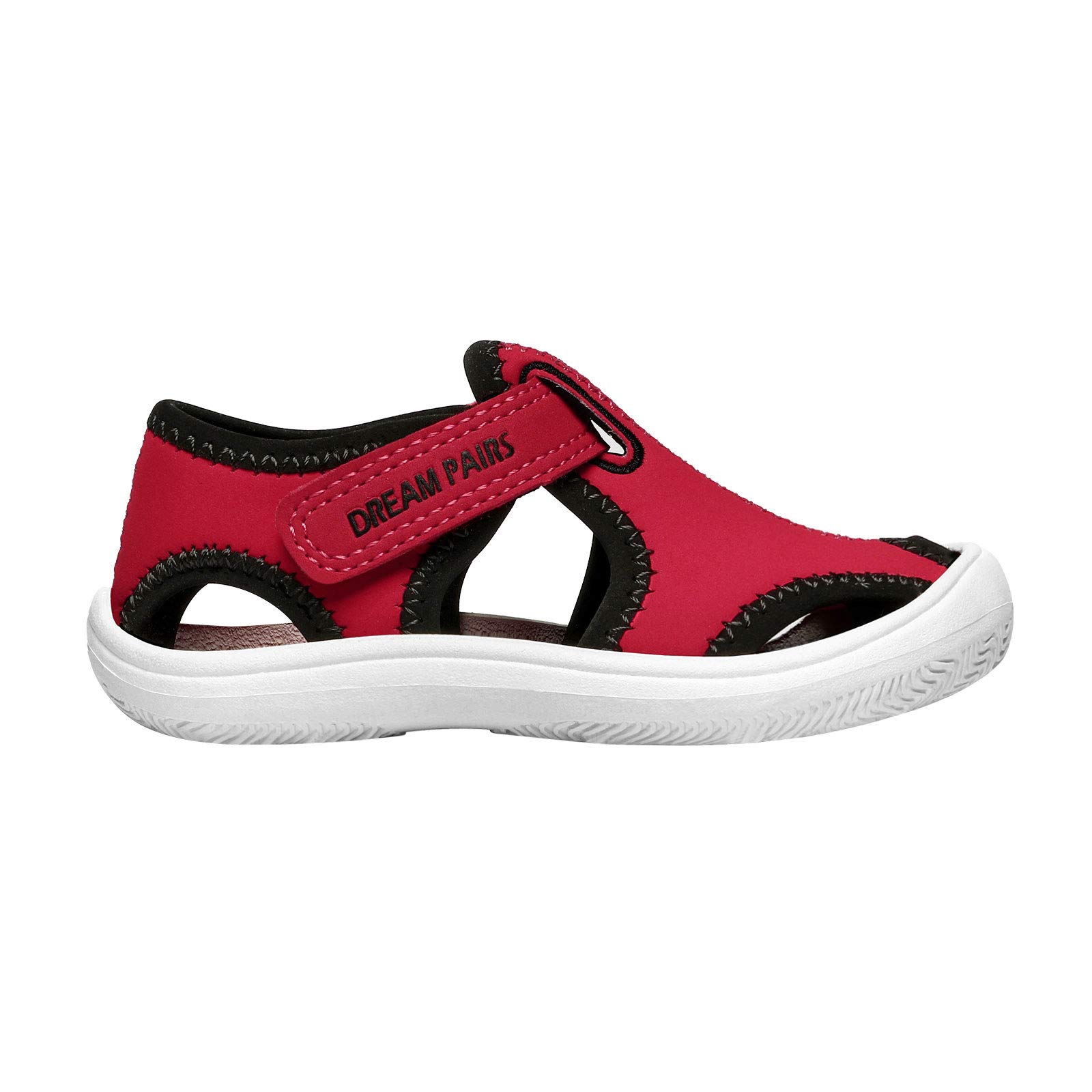 **DREAM PAIRS Boys & Girls Water Shoes for Toddlers & Kids - Breathable Summer Sandals with Closed Toe for Beach, Pool & Outdoor Play**