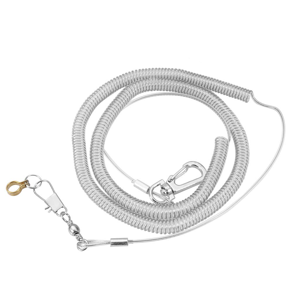 Durable 6m Anti-Bite Parrot Harness Leash - Outdoor Flying Training Rope for Cockatiels, Macaws, African Greys & Parakeets | Bird Training Equipment & Pet Supplies | Perfect for Park Adventures & Backyard Flight Training