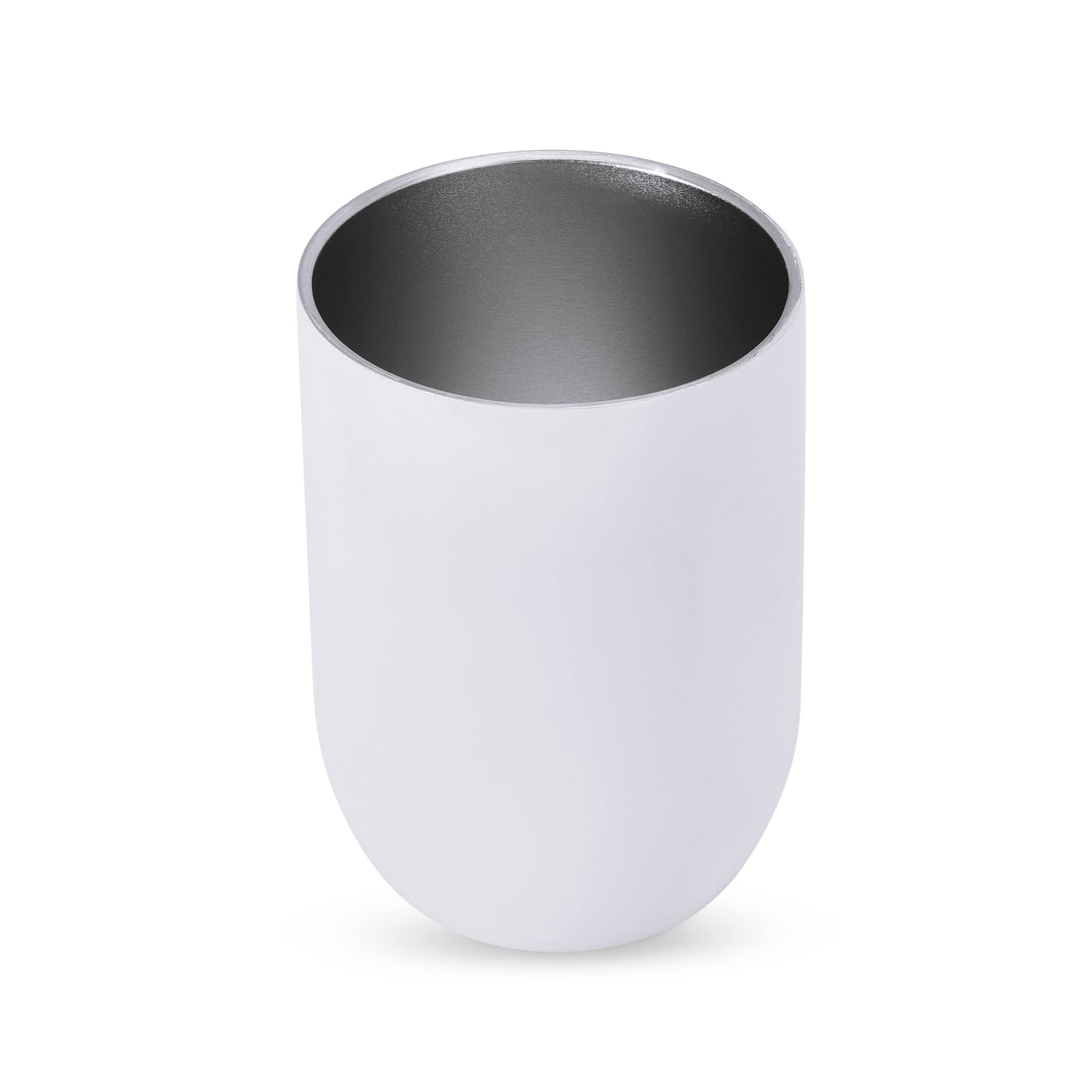 Makerflo 12 oz Straight Wine Sublimation Blank Tumbler - Pack of 25 with Lids | DIY Craft Ready for Sublimation, Epoxy, UV DTF, Vinyl & Laser Engraving | Perfect for Personalized Gifts, Party Favors & Custom Drinkware for Weddings, Birthdays & Corporate Events