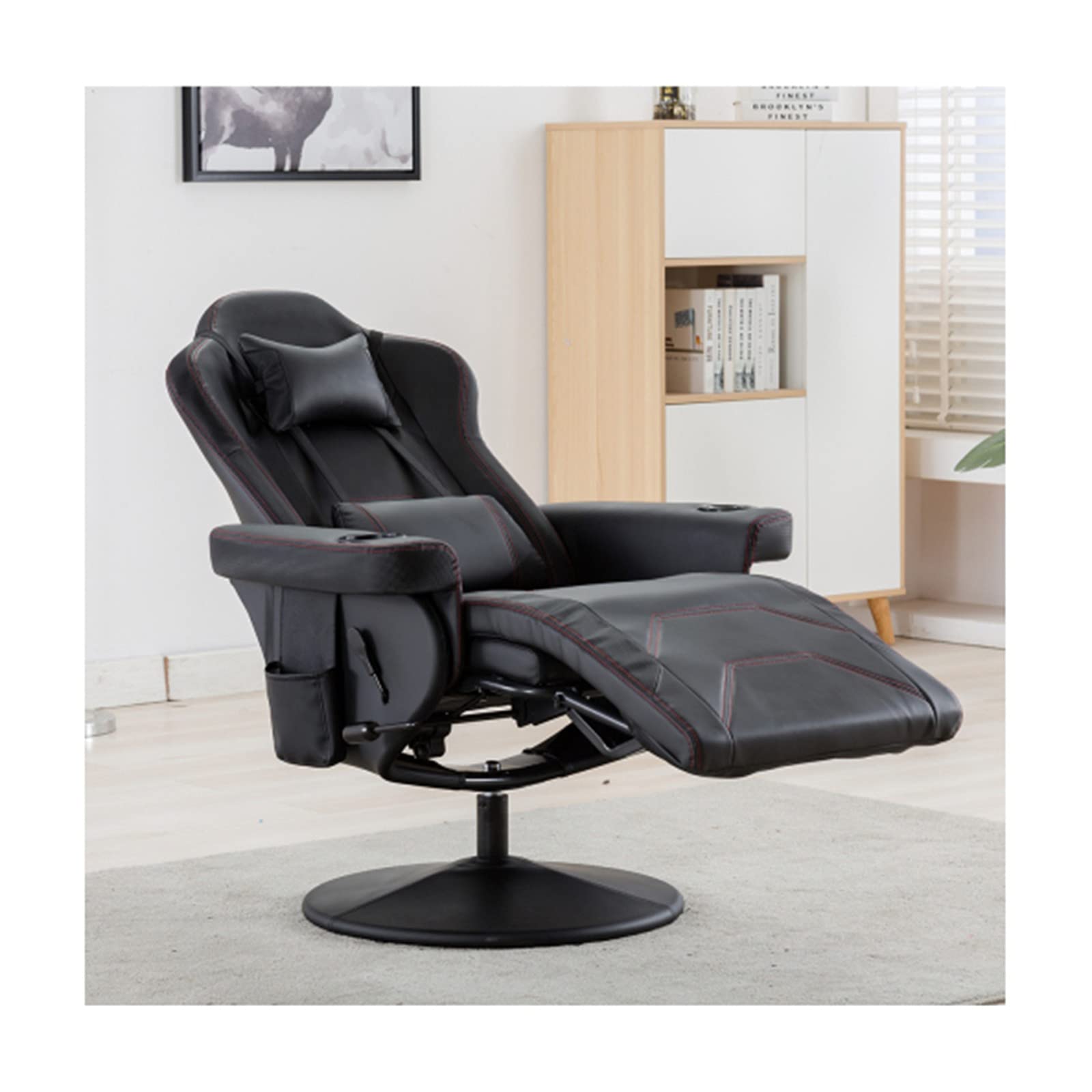 Ergonomic Gaming Chair with Headrest & Lumbar Support - Adjustable Reclining Racing Office Chair for PC & Computer Gaming - Perfect for Adults, Men, Women & Teens - Ideal for Home Office, Esports & Long Gaming Sessions