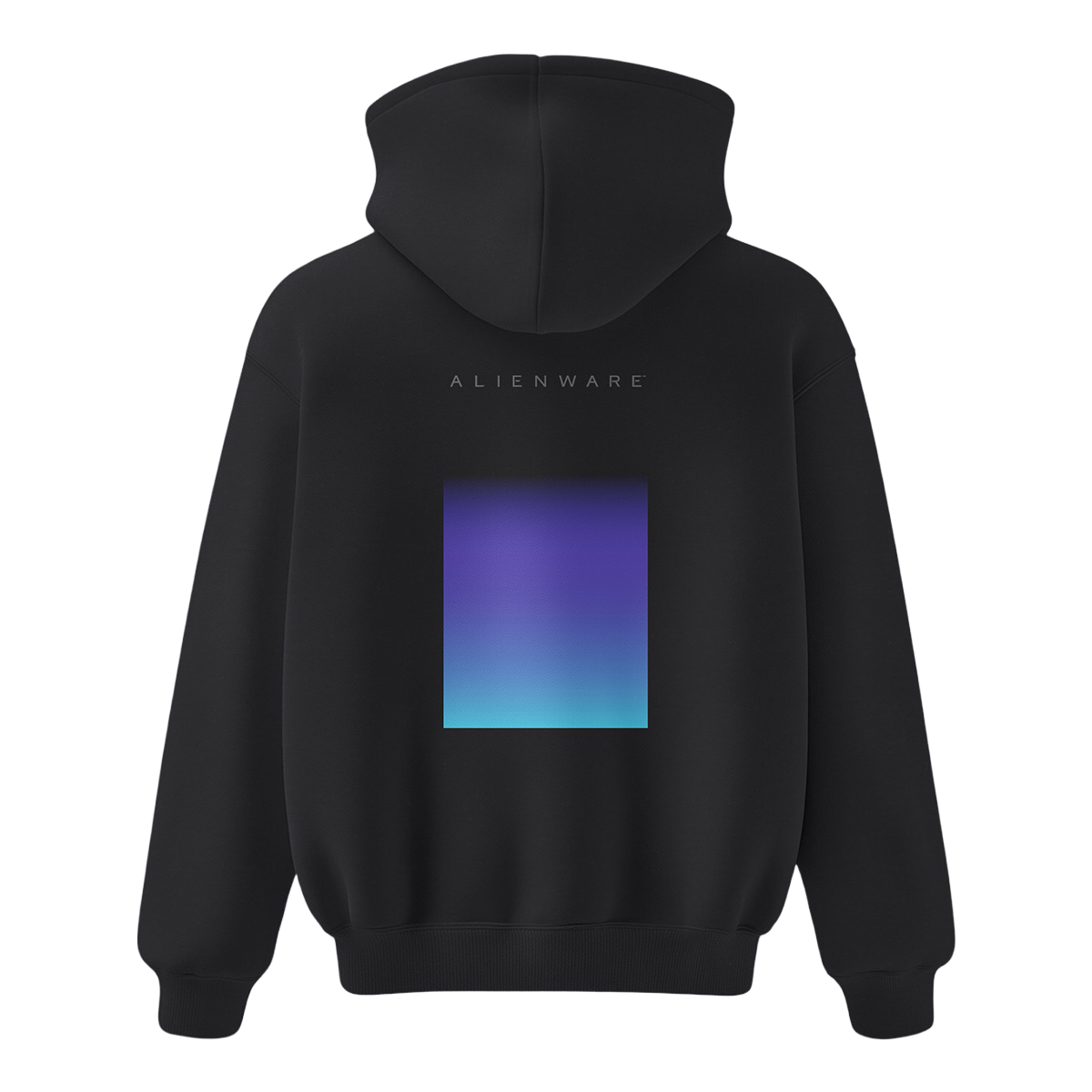 Alienware™ Performance Pullover Hoodie for Men & Women - Lightweight, Breathable Black Gaming Hooded Sweatshirt - Perfect for Esports, LAN Parties & Casual Wear - Size XS