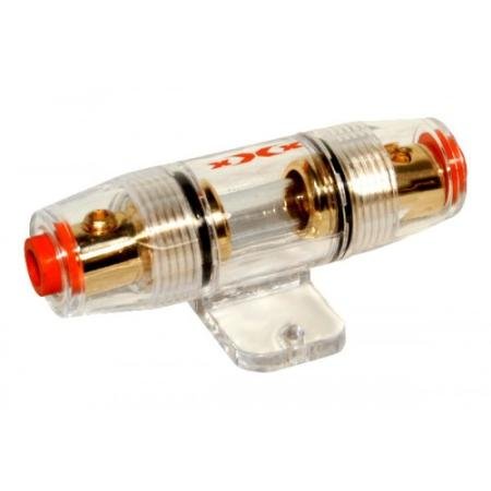 AGU/AUE In-Line Fuse Holder with Waterproof Cover - Car Audio & Marine Electrical Protection - Perfect for Stereo Systems, Boats, and RV Wiring
