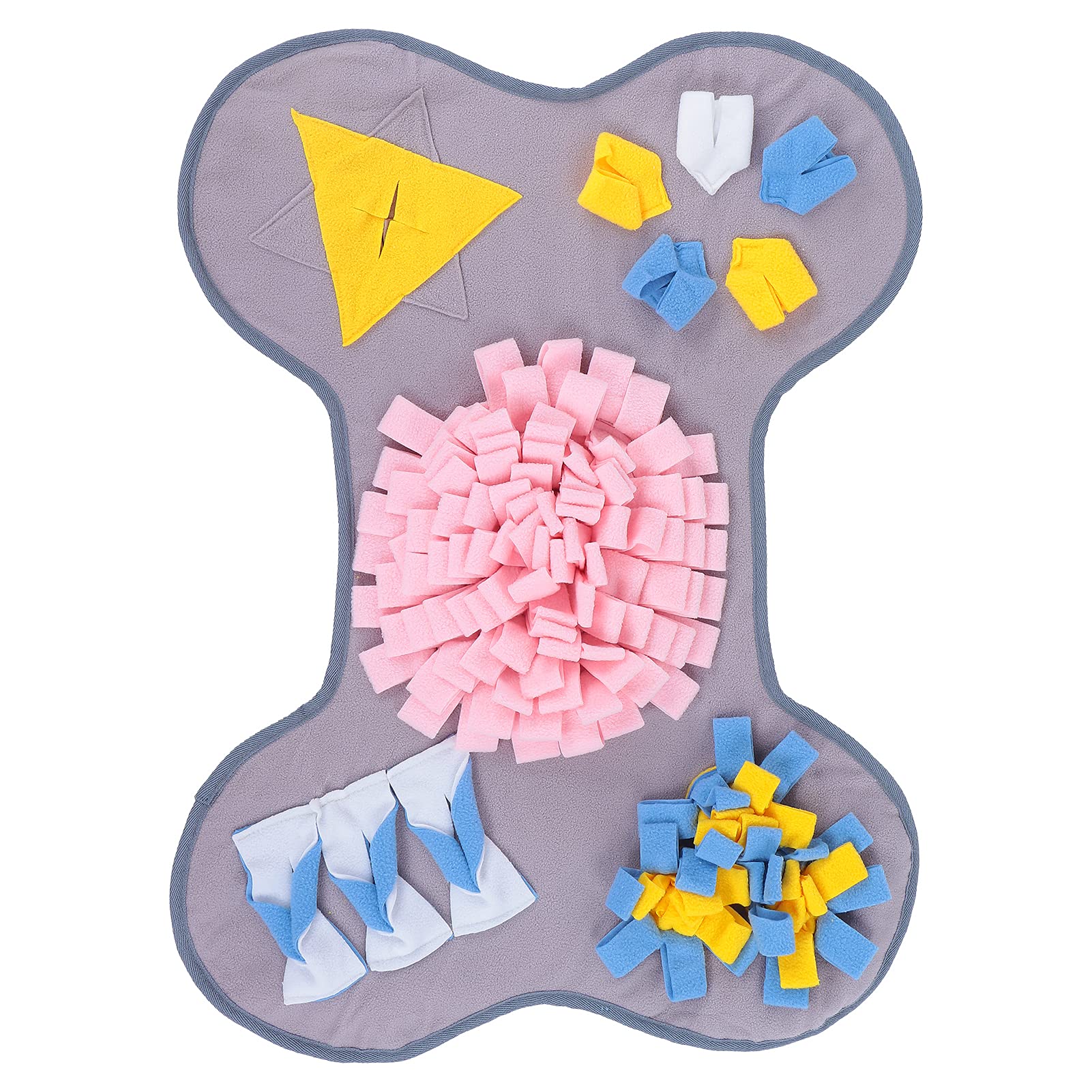 LZKW Interactive Snuffle Mat for Dogs - Enrichment Puzzle Toy for Mental Stimulation & Slow Feeding - Perfect for Home, Training, Pet Shops & Anxiety Relief