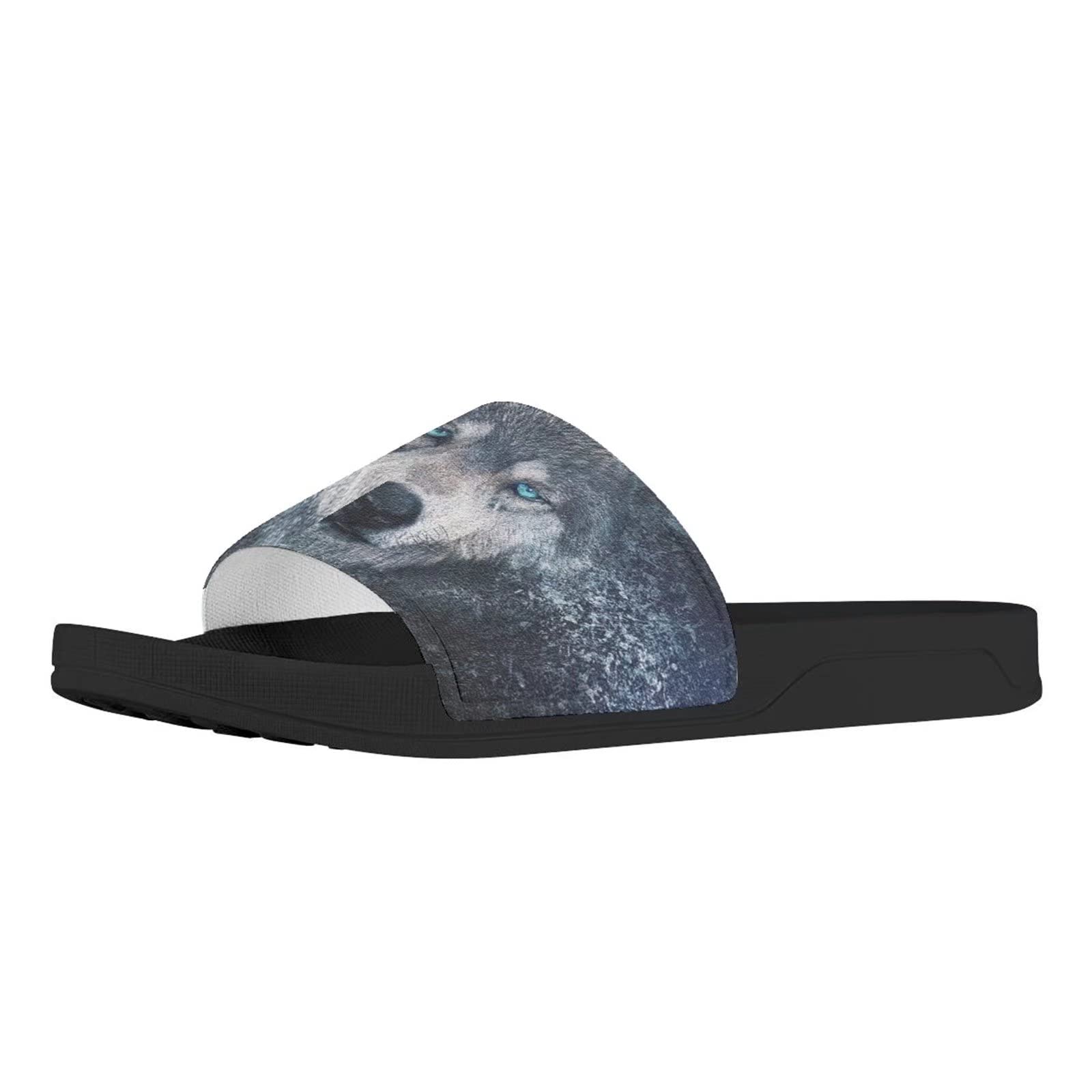 FOR U DESIGNS Women's Summer Sandals - Comfortable Slides Slippers for Indoor/Outdoor Use, Non-Slip House Shoes Perfect for Beach, Hotel, and Home Wear