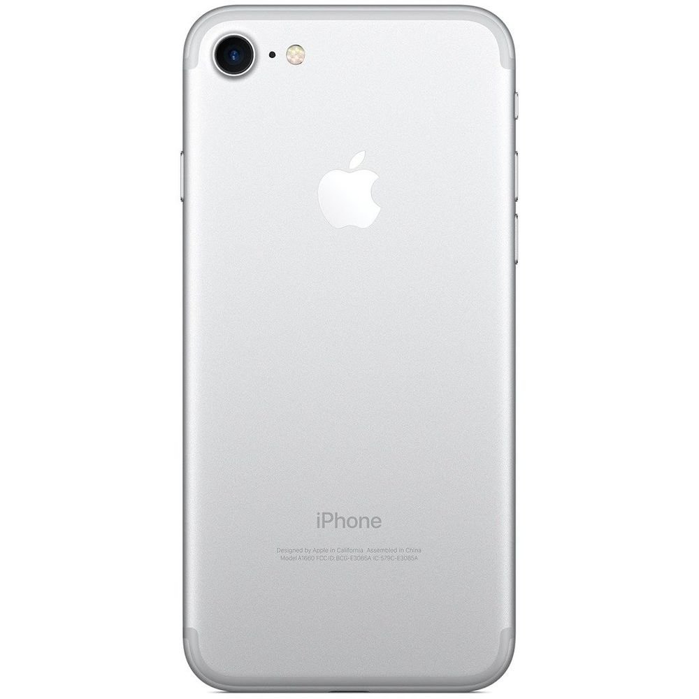 Apple iPhone 7 32GB Silver (AT&T) Unlocked Smartphone - 4G LTE, Water Resistant, Great for Travel & Business Use