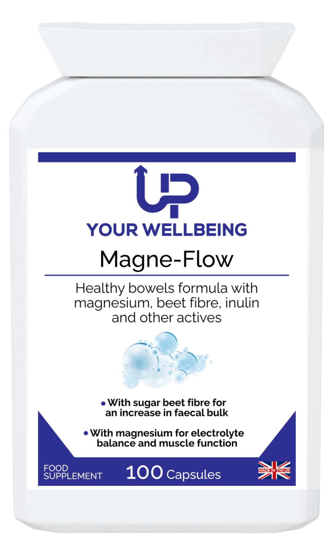 Magne Flow Magnetic Phone Holder - Strong Car Mount for iPhone, Samsung & Smartphones - Secure Hands-Free Driving & Office Use