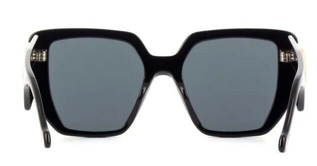Gucci GG 0956S 003 Black/Gray Oversized Geometric Women's Sunglasses - Fashionable UV Protection Shades for Summer, Beach & Outdoor Activities