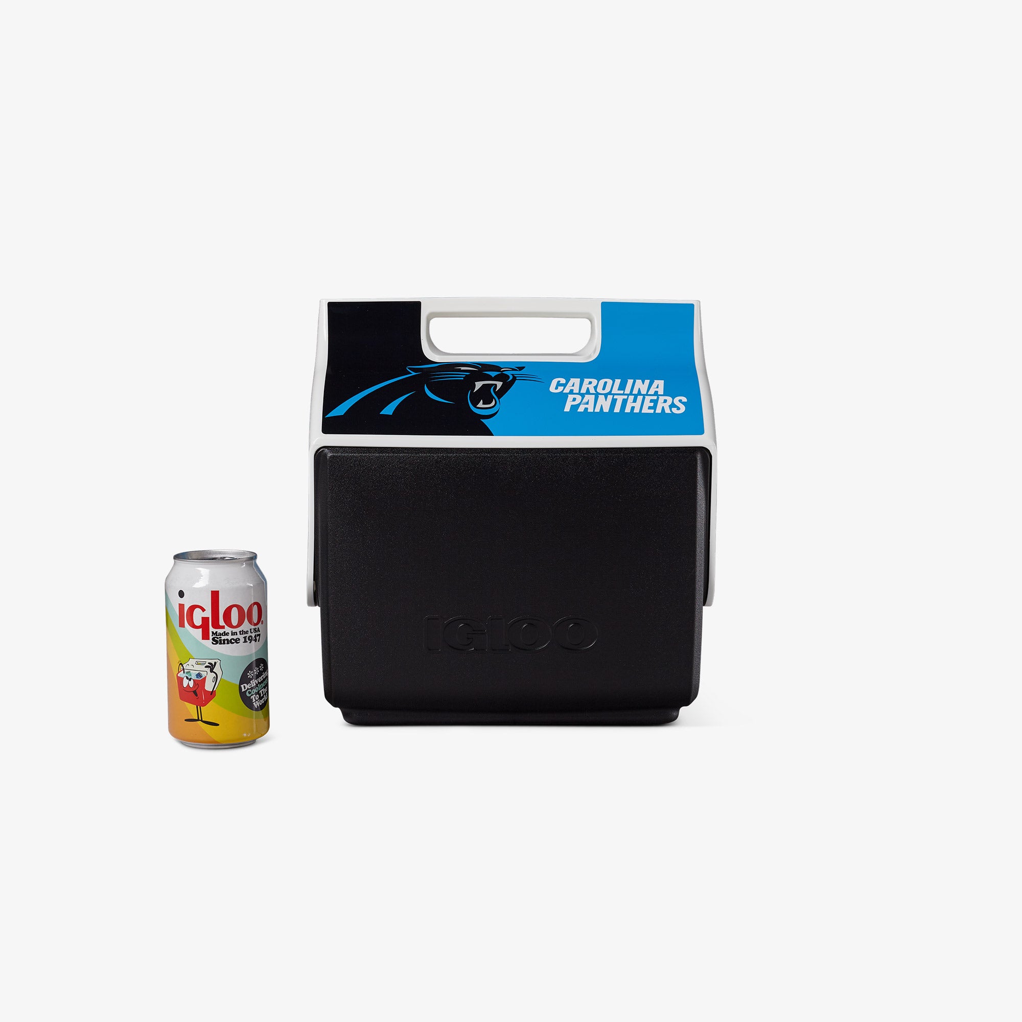 Carolina Panthers NFL 7 Quart Insulated Cooler - Portable Picnic, Tailgating, Camping & Outdoor Party Essentials