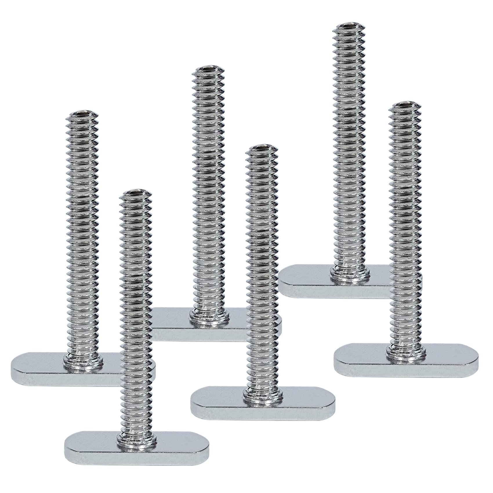 Stainless Steel Kayak Knob Nuts & Rail Track Screws - 9002 Marine Grade Hardware for Canoe Boat Accessories | Durable Outdoor Kayak Parts for Fishing & Water Sports