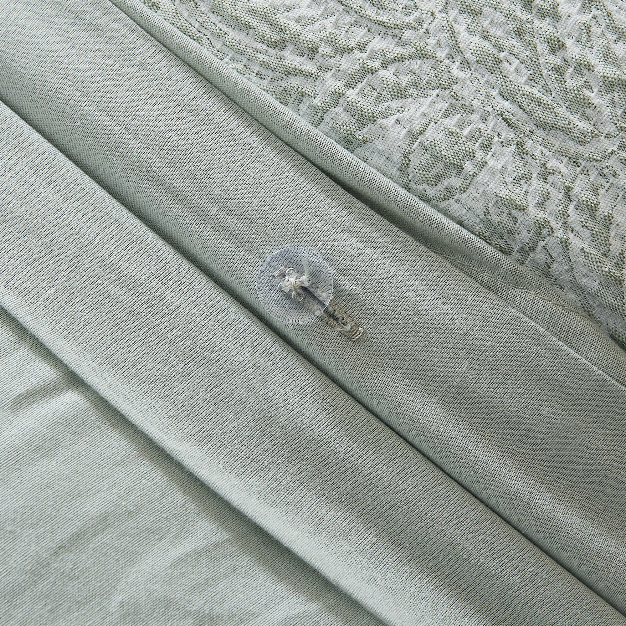 Floral Jacobean Gauze Jacquard Duvet Cover Set - Luxury Bedding for Master Bedroom, Guest Room & Hotel Decor - Breathable & Elegant Home Textile