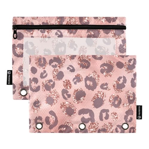 Rose Gold Leopard Skin