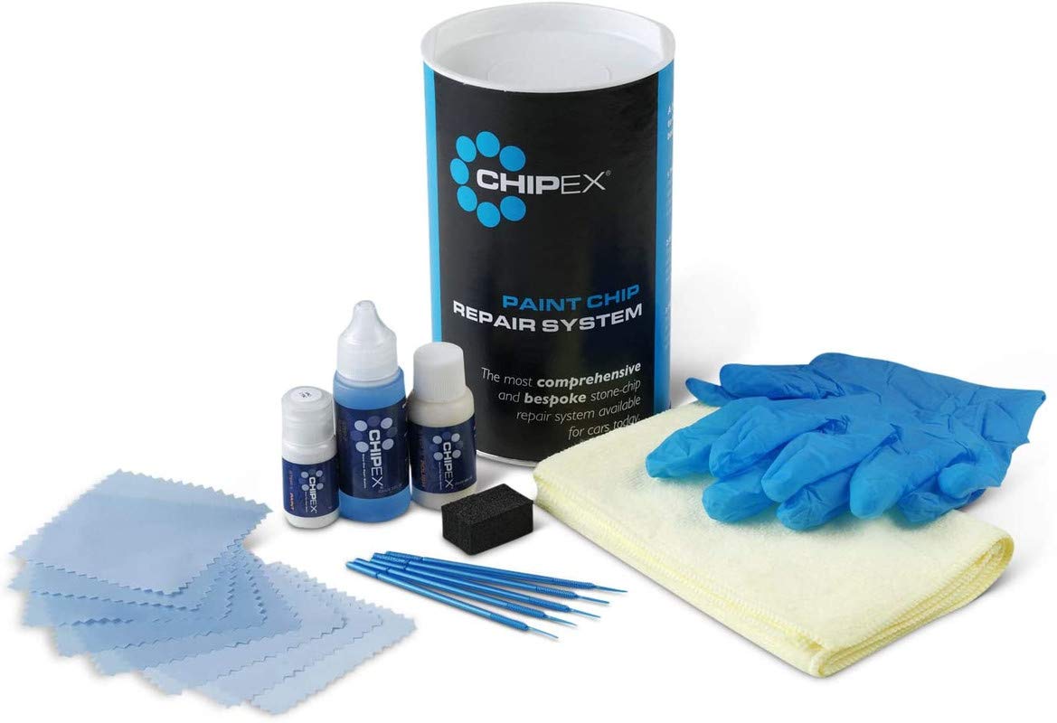 Chipex Premium Touch-Up Automotive Paint Kit for Porsche - Color C9A Pure White | Car Scratch Repair & Paint Restoration | Includes Paint Brush Kit | Perfect for Minor Scratches, Chips & Road Damage | DIY Car Touch Up Solution