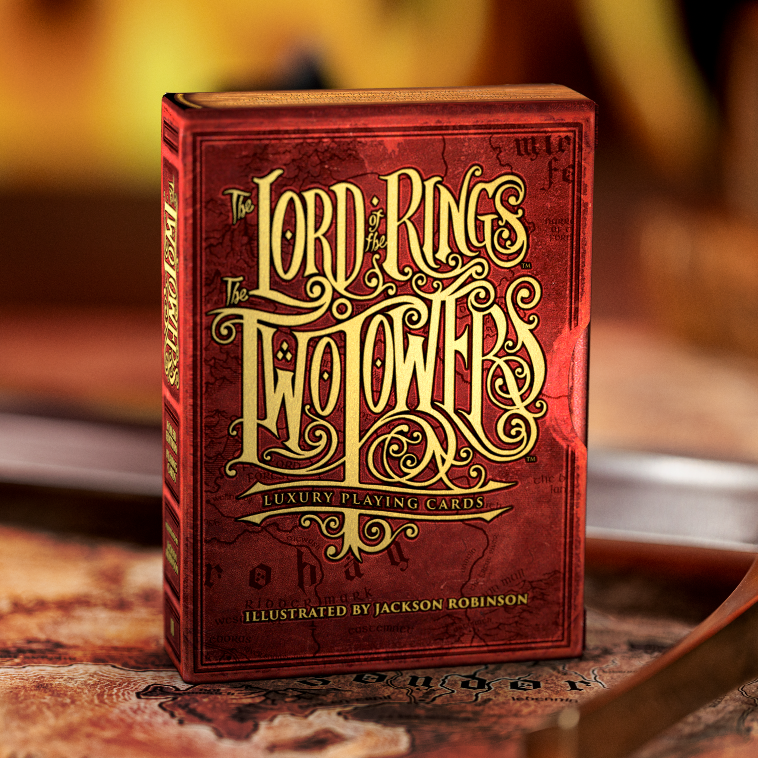 The Two Towers™ Foiled Edition - Premium Lord of The Rings Collectible Book for Fantasy Fans & Book Lovers | Perfect for Gifts, Display, and Reading